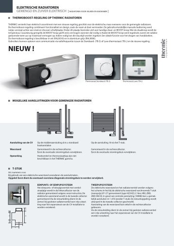 elektrische radiatoren - Thermic