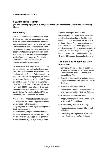 Beschlussvorlae Projekt KOMPASS - Agenda 21 in MÃ¼nchen