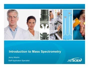 Introduction to Mass Spectrometry