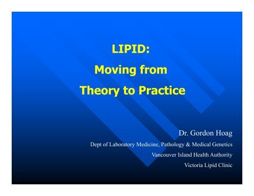 LIPID - the British Columbia Society of Laboratory Science