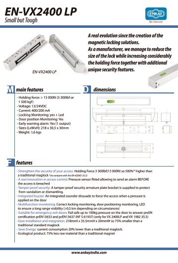 VORTEX range 2012 - Enkay Technologies (India)