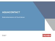 Produktinformation AQUACONTACT(218.21 kB, PDF) - Franke