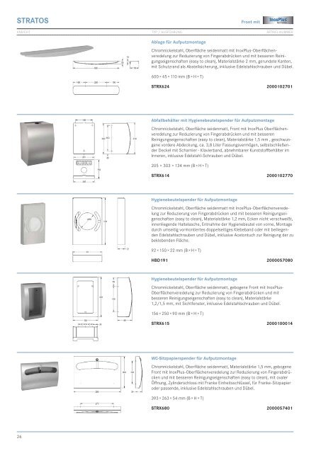 Franke WS Accessoires DE(1.03 MB, PDF)