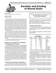 BAE-1101 Aeration and Cooling of Stored Grain - OSU Fact Sheets ...