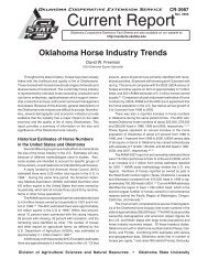 Current Report - OSU Fact Sheets - Oklahoma State University