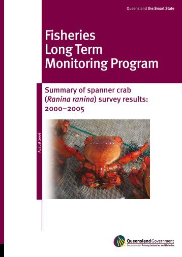 Summary of spanner crab (Ranina ranina) survey results: 2000-2005