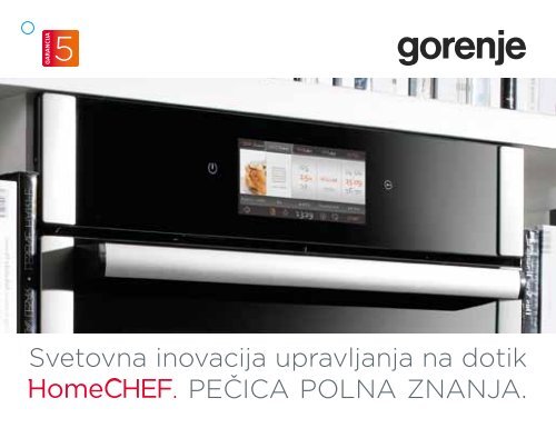 Pdf katalog HomeChef 2012 - Gorenje