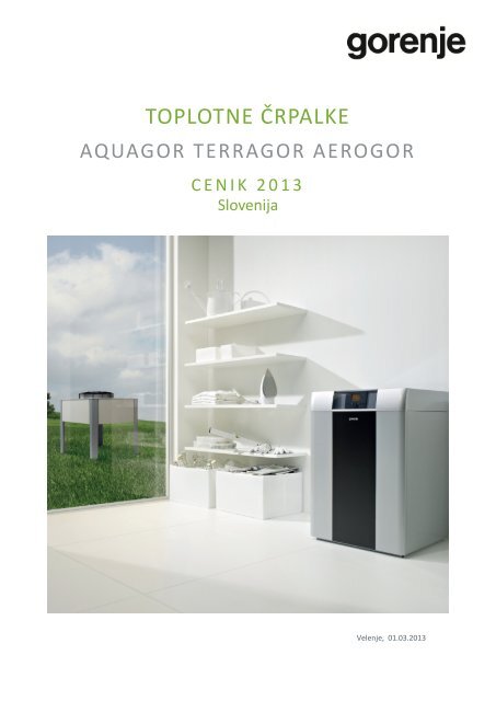 TOPLOTNE ÄRPALKE - Gorenje