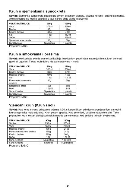 APARAT ZA PEKO KRUHA PK800DA - Gorenje