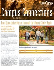 Fall 2011 Campus Connections - Trumbull Campus - Kent State ...