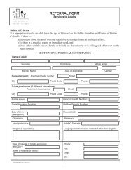 AIS Referral Form - Public Guardian and Trustee of British Columbia