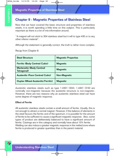 FAQ - British Stainless Steel Association