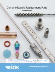 Standard Ferrules for 1//16- 1//8- Standard Restek 20209 Ferrules Pack of 10 and 1//4-Inch Fittings
