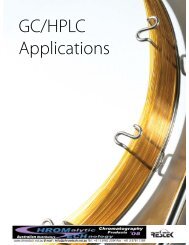 Applications Introduction - Chromtech.com.au