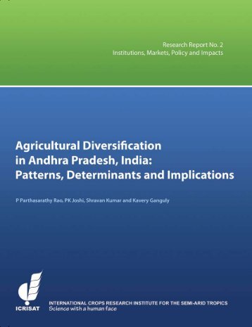 Agricultural Diversification in Andhra Pradesh, India - OAR@ICRISAT