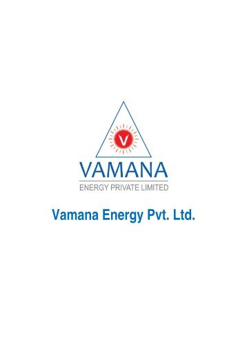 Vamana Energy Pvt. Ltd. - Efresh India