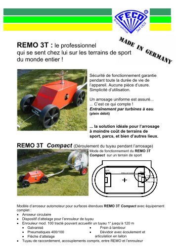 FECO REMO-3T - FECO Gmbh Beregnungstechnik