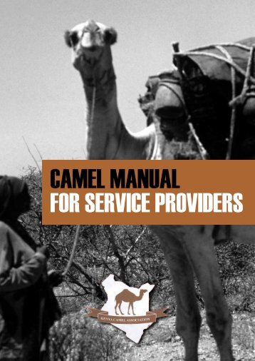 Camel manual for service providers - Kenya Agricultural Research ...
