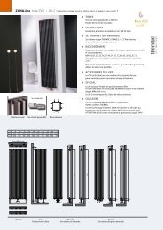 ZaNa-line type ZV-1 | ZV-2 [ RADIATEUR CUISINE - Thermic