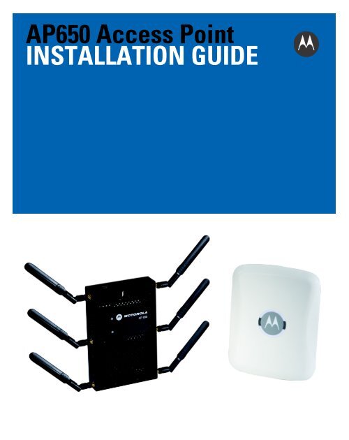 6 AP-650 Access Point China ROHS Compliance - Enterprise