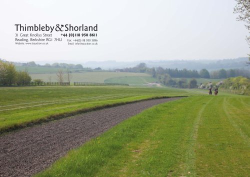 Uplands Stables - Thimbleby & Shorland