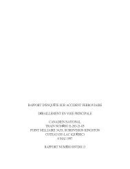 rapport d=enquÃªte sur accident ferroviaire dÃ©raillement en voie ...