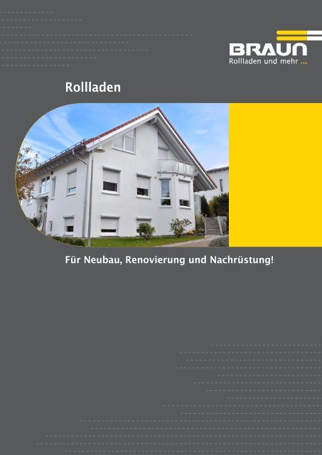 kleiner - Braun Rollladen