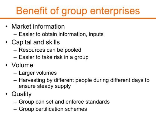 Marketing the Products of Underutilised Crops â Challenges and ...