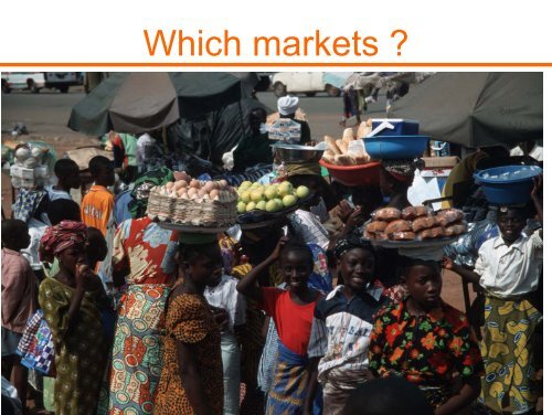 Marketing the Products of Underutilised Crops â Challenges and ...