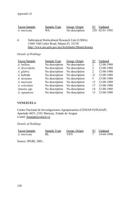 Annona Species Monograph.pdf - Crops for the Future