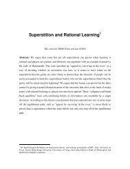 Superstition and Rational Learning