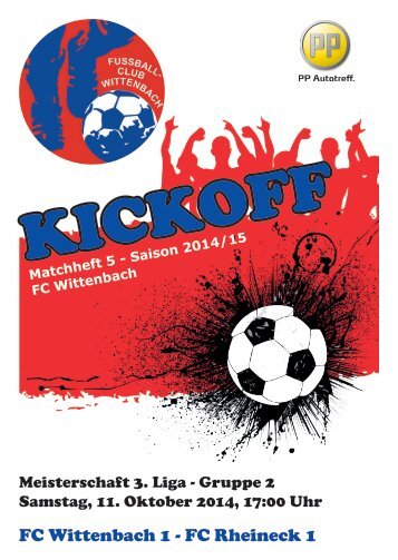 KICKOFF Matchheft Nr. 5