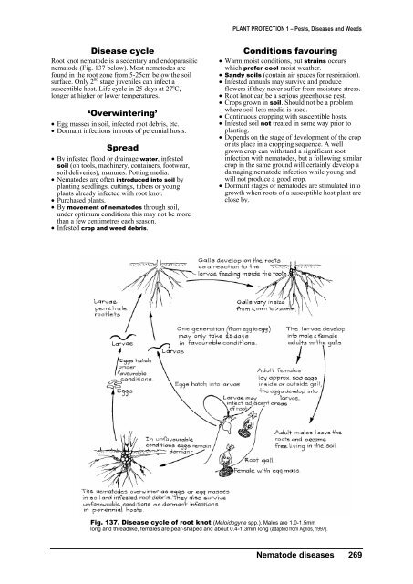 PLANT PROTECTION 1 â Pests, Diseases and Weeds