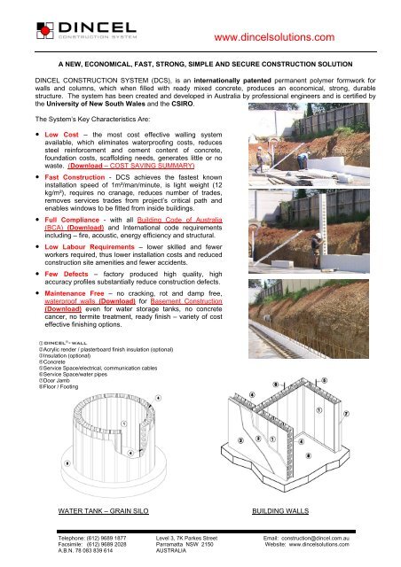 Download - Dincel Construction System