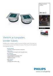 Brochure Philips Convenience SolarSpot (373 kb)