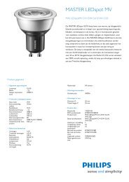 Philips MAS LEDspotMV D 4-35W GU10 WH 25D