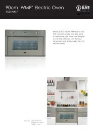 90cm 'WMP' Electric Oven - Ilve