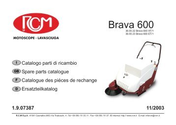 RCM Brava 600 - CH.HU