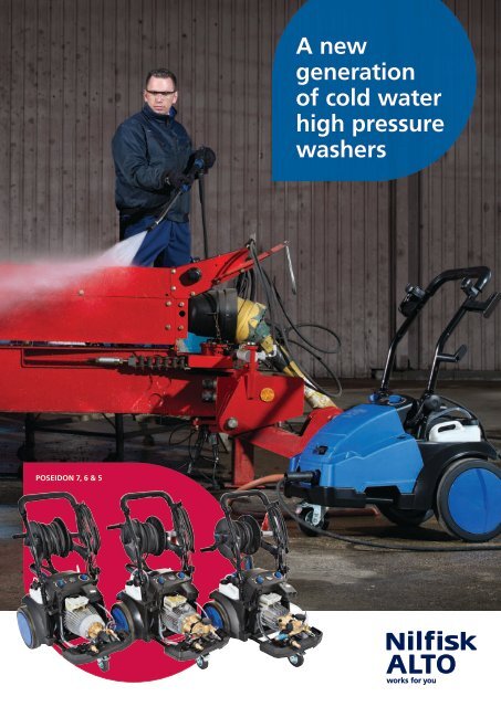 A new generation of cold water high pressure washers - Wap