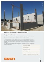 05 konstruktive betonbauteile - Ziegelwerk Eder GmbH & Co KG