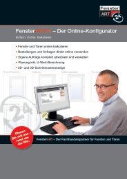 FensterART24 â Der Online-Konfigurator - FensterART GmbH & Co ...