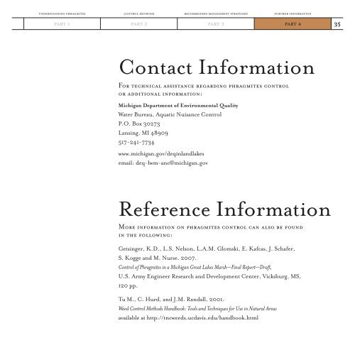 A Guide to the Control and Management of Invasive Phragmites [PDF]