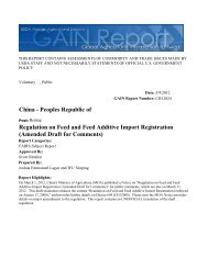 Regulation on Feed and Feed Additive Import Registration - APEDA ...