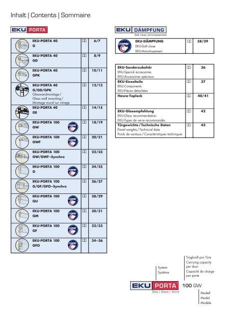 porta - Glas Reinhard AG