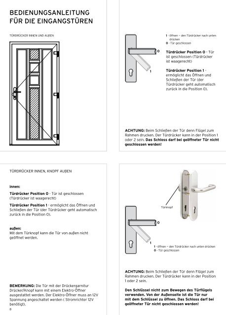 BEDIENUNGS- UND WARTUNGSANLEITUNG FÃ¼R ... - Arcont IP