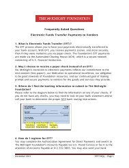 Frequently Asked Questions about Electronic Funds Transfer