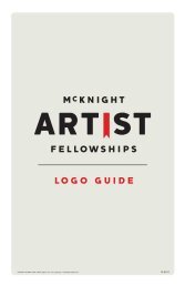 Logo Usage Guide - McKnight Foundation