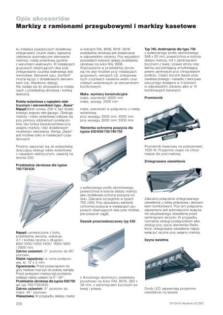 Katalog osÅon przeciwsÅonecznych Kata log os Åon p ... - Å»aluzje