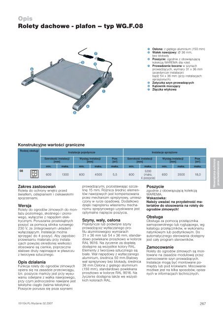 Katalog osÅon przeciwsÅonecznych Kata log os Åon p ... - Å»aluzje