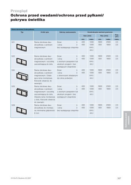 Katalog osÅon przeciwsÅonecznych Kata log os Åon p ... - Å»aluzje